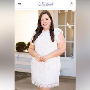 Chic Soul Ivory Dress